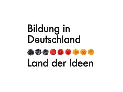Bildung in Deutschland - Land der Ideen Logo
